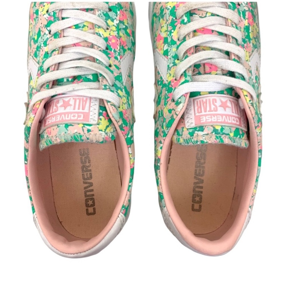 Converse Green & Pink pastel sneakers. Size 7 - Picture 5 of 8